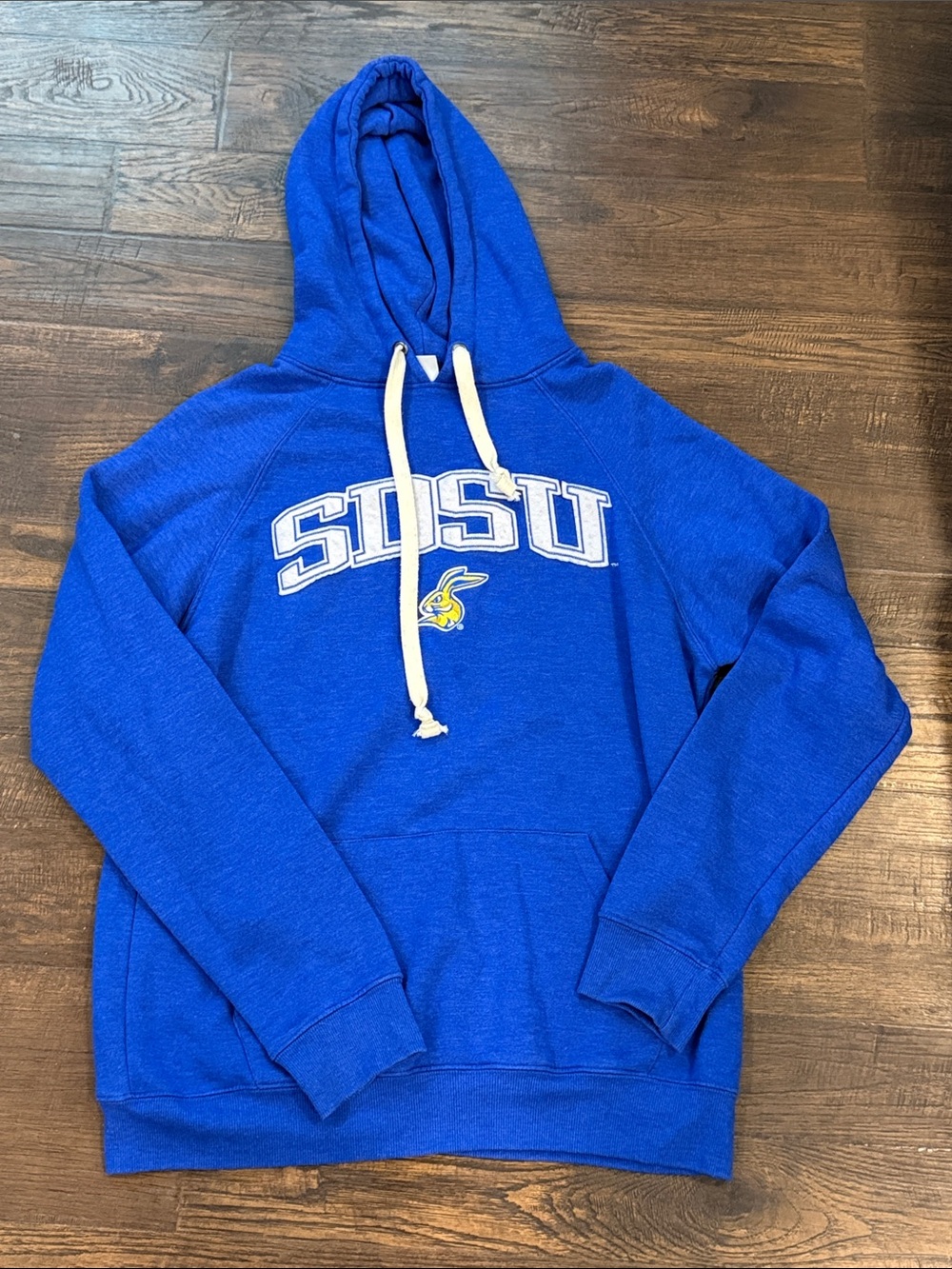 SDSU Royal Blue Hooded Pullover Sweatshirt